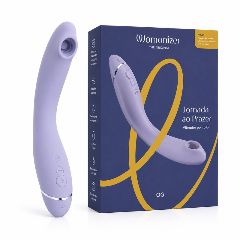 Sugador de Clitóris 12 Níveis Orgasmos Pulsantes - Womanizer OG
