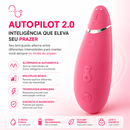 Sugador de Clitóris 14 Níveis Orgasmos Pulsantes - Womanizer Premium 2