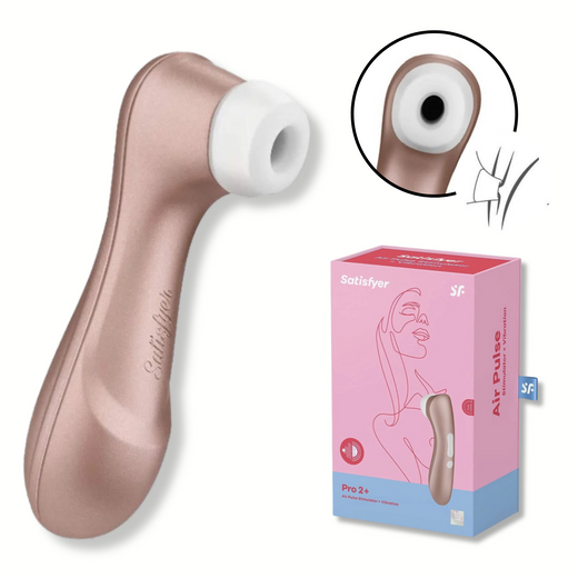 Sugador de Clitóris 11 Níveis Orgasmos Pulsantes - Satisfyer PRO 2+ UP