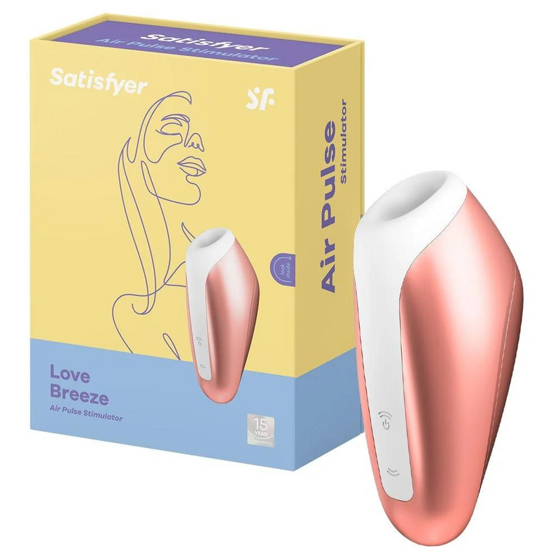 Sugador de Clitóris 11 Níveis Orgasmos Pulsantes - Satisfyer Love Breeze