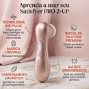 Sugador de Clitóris 11 Níveis Orgasmos Pulsantes - Satisfyer PRO 2+ UP