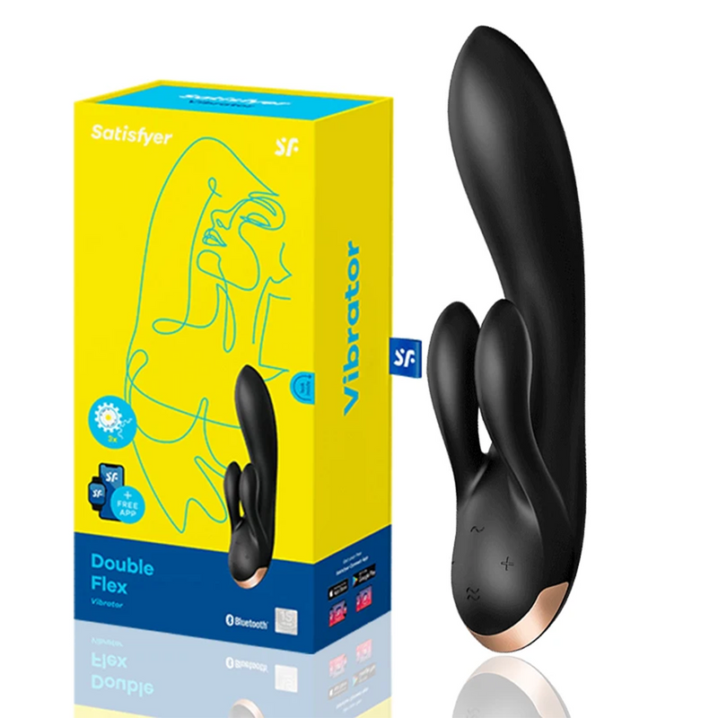 Vibrador À Prova d'Água Orgasmos Intensos - Satisfyer Double Flex