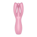 Satisfyer Threesome 3 - 3 Estímulos Simultâneos de Lábios e Clitóris - Vibrador Satisfyer - Vibrador Feminino- Satisfyer 3 em 1 - Estimulador de Clitóris