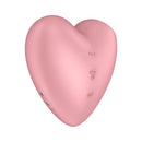 Cutie Heart Satisfyer - Sugador de Clitóris com Vibração e Formato Coração - Vibrador Satisfyer - Vibrador Feminino - Estimulador de Clitóris  - Vibrador de Clitóris - Satisfyer - Vibrador para Mulher