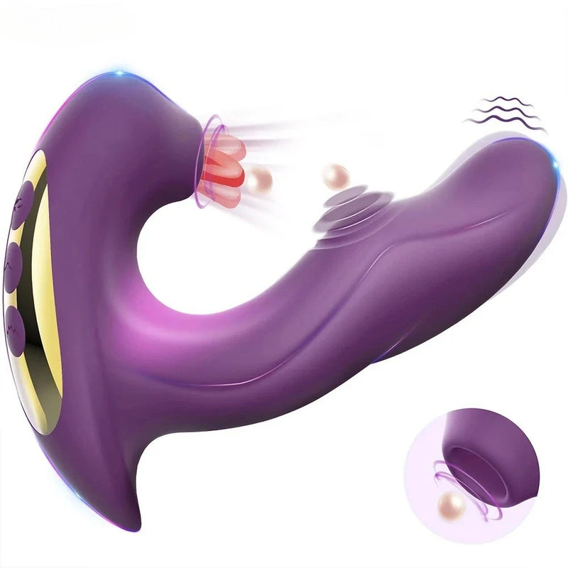 Wellness Trio Íntimo — Dildo, Língua e Sucção